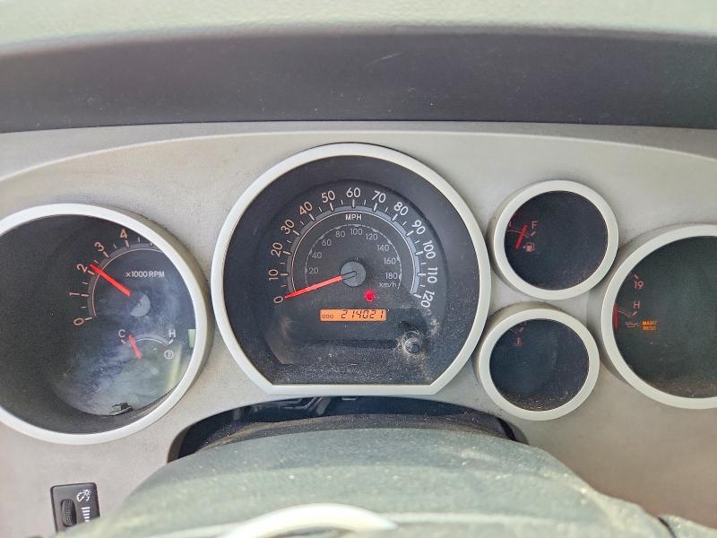 2007 Toyota Tundra VIN 5TFRV54167X023826 COPART salvage auction — FRONT END, MT - CERTIFICATE OF TITLE, sold $3,650 on 2026-07-22 (photo 9)