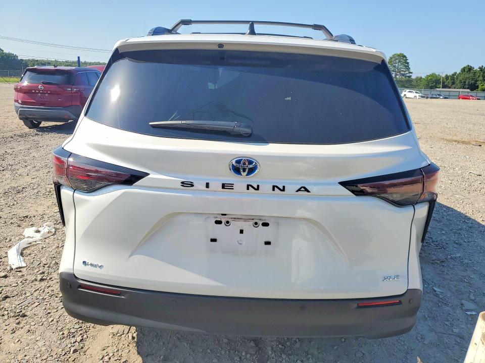 2025 Toyota Sienna VIN 5TDYRKEC4SS286409 COPART salvage auction — FRONT END, Ar - Cert Of Title-Salvage, sold $7,200 on 2026-07-27 (photo 6)