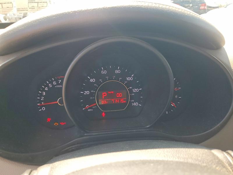 2016 Kia Soul VIN KNDJP3A58G7384865 COPART salvage auction — MECHANICAL, PA - RECONSTRUCTED CLEAN, sold $325 on 2026-07-24 (photo 9)