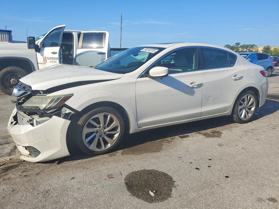 2016 Acura Ilx VIN 19UDE2F73GA008294 COPART salvage auction — FRONT END, Fl - Cert Of Title Slvg Rebuildable, sold $1,450 on 2026-07-09 (photo 1)