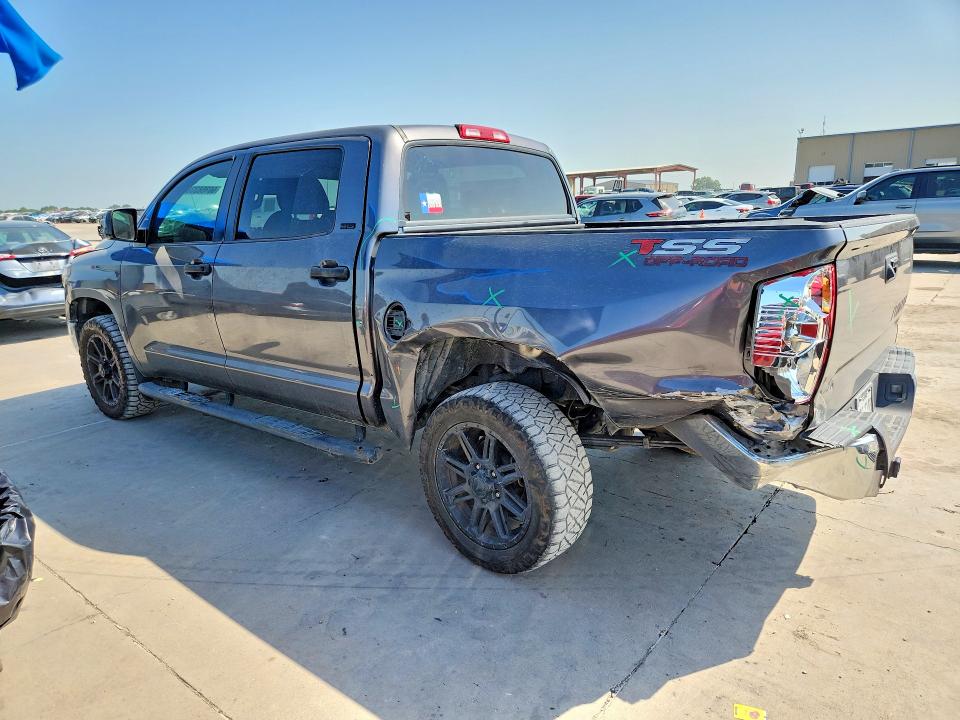 2019 Toyota Tundra VIN 5TFEM5F16KX141804 COPART salvage auction — REAR END, TX - SALVAGE VEHICLE TITLE (P), sold $7,600 on 2026-07-27 (photo 2)