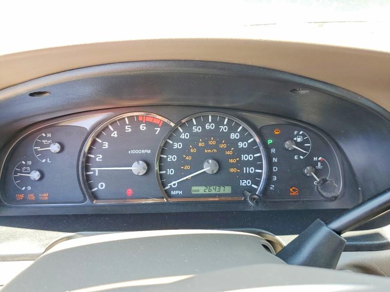 2005 Toyota Sequoia VIN 5TDZT34A95S260730 COPART salvage auction — REAR END, GA - CERT OF TITLE-SALVAGE, sold $625 on 2026-07-27 (photo 9)
