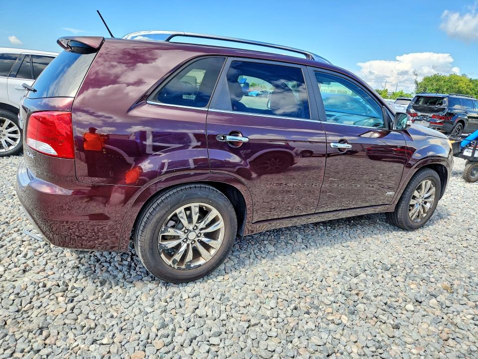 2012 Kia Sorento VIN 5XYKWDA29CG285827 COPART salvage auction — MECHANICAL, Fl - Certificate Of Title, sold $2,025 on 2026-07-18 (photo 3)