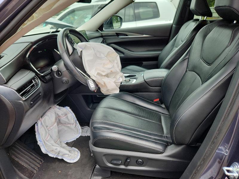 2023 Infiniti Qx60 VIN 5N1DL1FS0PC332001 COPART salvage auction — FRONT END, Ny - Mv-907A Salvage Certificate, sold $9,100 on 2026-08-19 (photo 7)