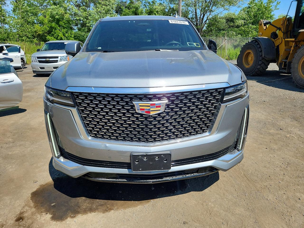 2024 Cadillac Escalade VIN 1GYS4BKLXRR358693 COPART salvage auction — Side, NY - MV-907A SALVAGE CERTIFICATE, sold $32,750 on 2026-08-11 (photo 5)