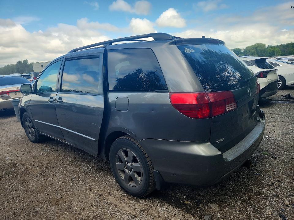 2005 Toyota Sienna VIN 5TDZA23C35S370076 COPART salvage auction — REAR END, On - Permit Salvage, sold $925 on 2026-07-30 (photo 2)