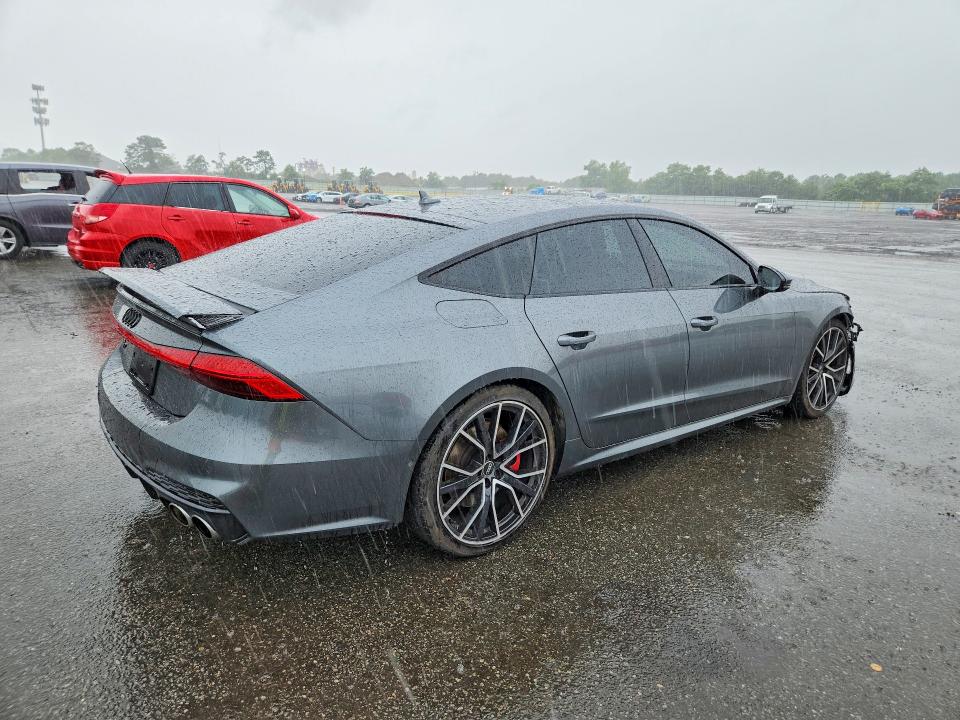 2021 Audi S7 VIN WAUSFBF29MN053054 COPART salvage auction — FRONT END, Ny - Mv-907A Salvage Certificate, sold $26,750 on 2026-07-20 (photo 3)