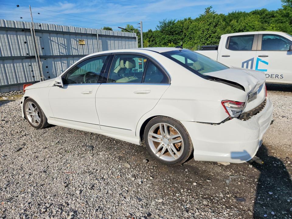 2013 Mercedes-benz VIN WDDGF4HB9DA773050 COPART salvage auction — REAR END, Ar - Cert Of Title-Salvage, sold $275 on 2026-08-10 (photo 2)