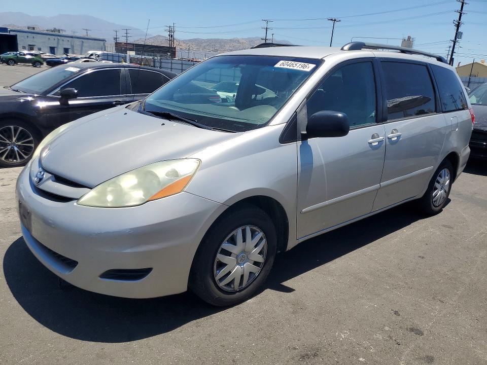 2005 Toyt Sienna VIN 5TDZA23C76S431060 COPART salvage auction — REAR END, Ca - Dis/Dlr/Exp Only Clean Title, sold $875 on 2026-07-27 (photo 1)