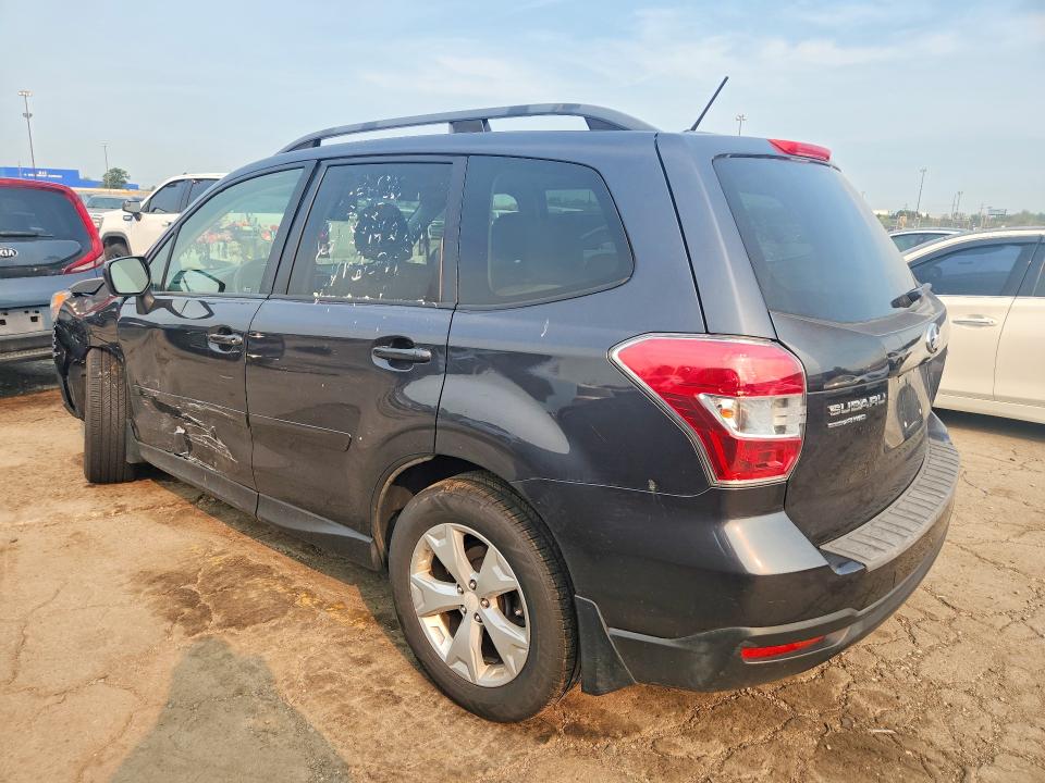 2014 Subaru Forester VIN JF2SJACC3EG543036 COPART salvage auction — FRONT END, Mi - Certificate Of Title, sold $975 on 2026-07-17 (photo 2)