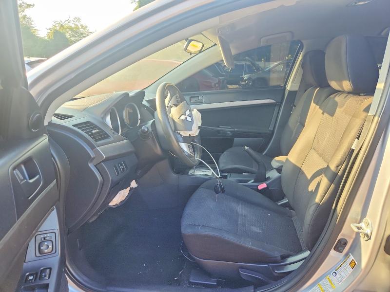 2010 Mitsubishi Lancer VIN JA32U2FU4AU030940 COPART salvage auction — FRONT END, PA - CERTIFICATE OF SALVAGE, sold $625 on 2026-07-27 (photo 7)