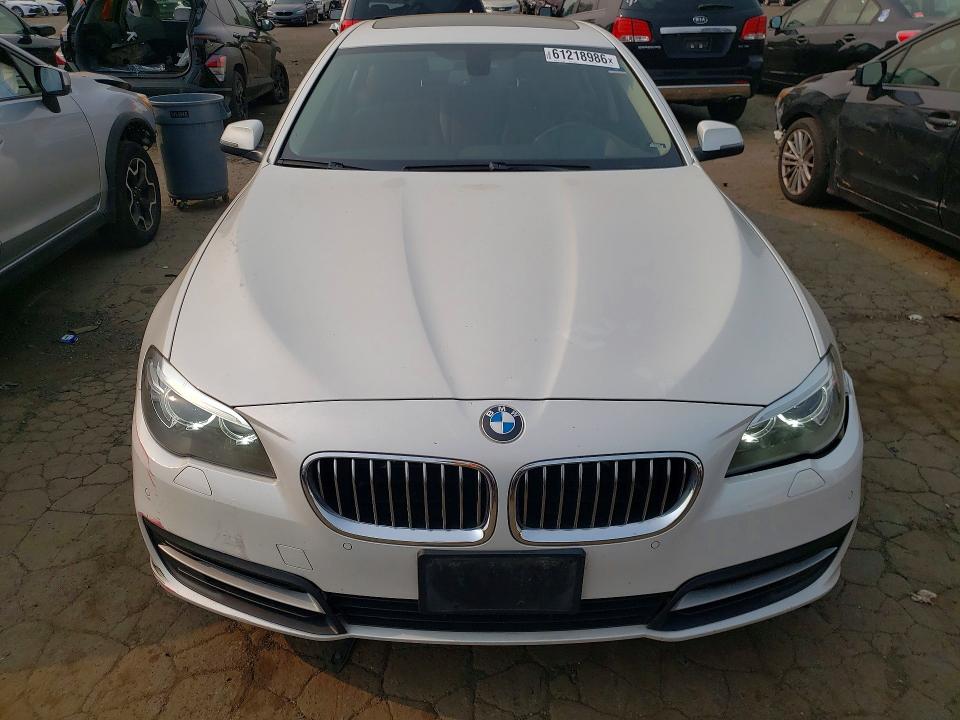 2014 BMW 5 series VIN WBA5B3C56ED533850 COPART salvage auction — FRONT END, CT - CERTIFICATE OF TITLE, sold $700 on 2026-07-28 (photo 5)
