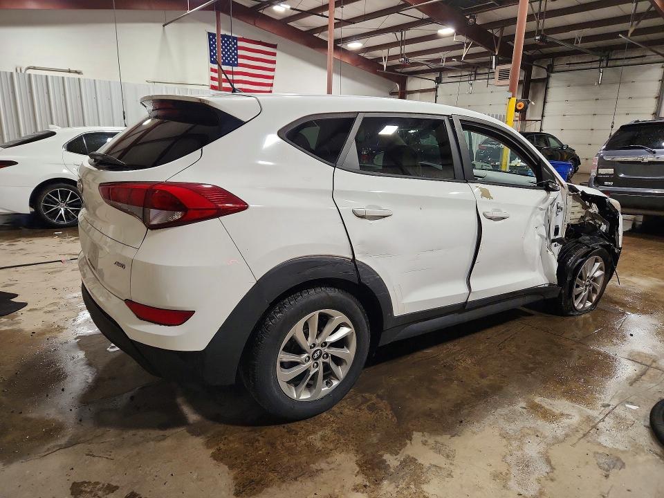 2018 Hyundai Tucson VIN KM8J2CA44JU651042 COPART salvage auction — FRONT END, Pa - Certificate Of Salvage, sold $3,600 on 2026-07-31 (photo 3)