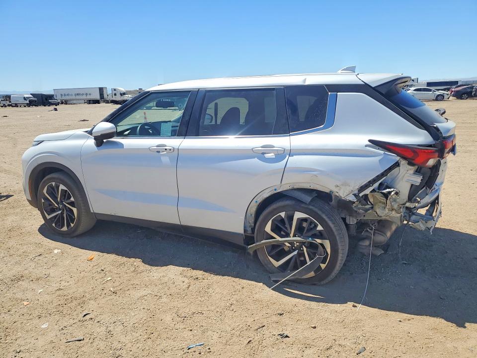 2024 Mitsubishi Outlander VIN JA4J3VA85RZ080878 COPART salvage auction — REAR END, Ca - Salvage Certificate, sold $7,200 on 2026-08-21 (photo 2)