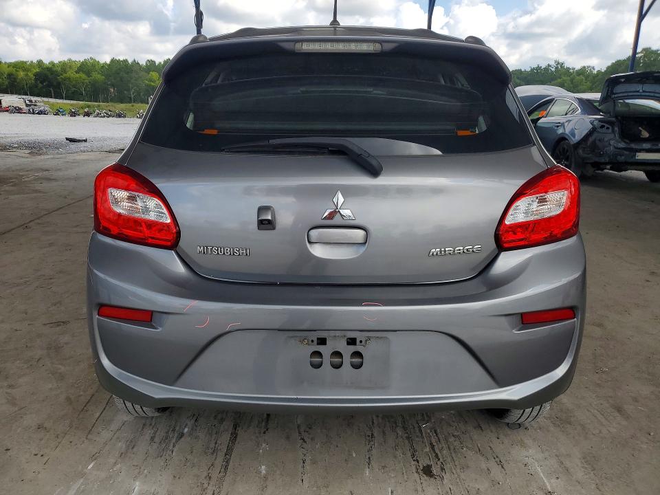 2019 Mitsubishi Mirage VIN ML32A3HJ7KH006406 COPART salvage auction — FRONT END, Ga - Cert Of Title-Salvage, sold $375 on 2026-07-23 (photo 6)