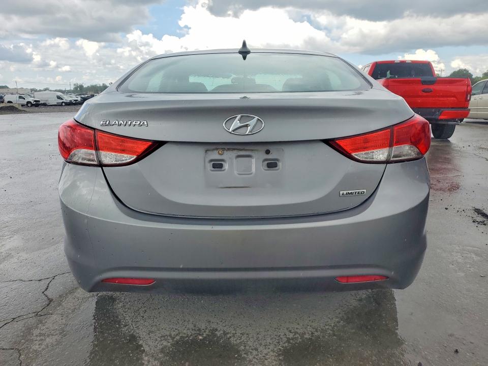 2012 Hyundai Elantra VIN KMHDH4AE5CU463630 COPART salvage auction — FRONT END, Tn - Certificate Of Title, sold $425 on 2026-07-20 (photo 6)