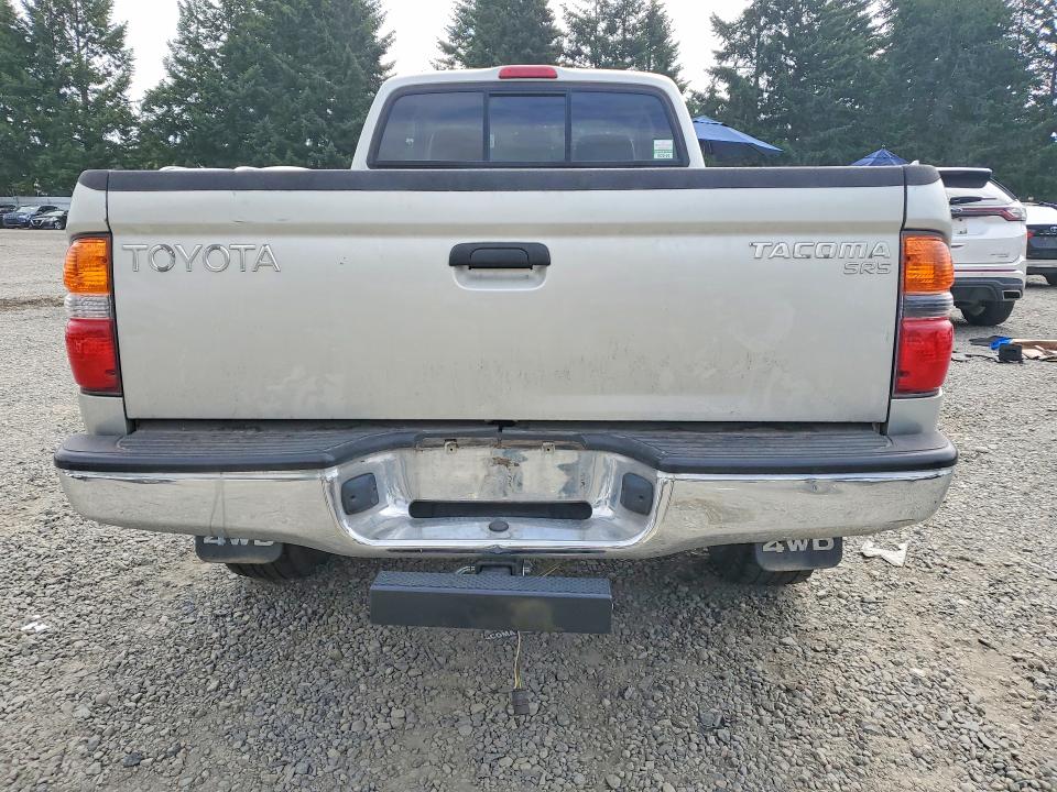 2002 Toyota Tacoma VIN 5TEWM72N62Z030459 COPART salvage auction — FRONT END, Wa - Bill Of Sale, sold $4,850 on 2026-07-07 (photo 6)
