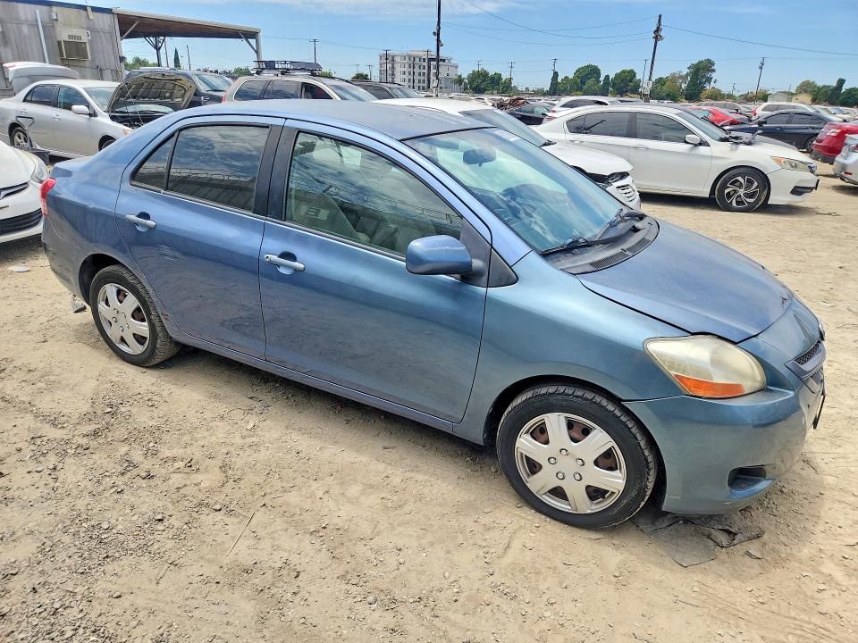 2007 Toyota Yaris VIN JTDBT923071082425 COPART salvage auction — FRONT END, CA - DIS/DLR/EXP APP FOR DUP CLEAN, sold $575 on 2026-07-27 (photo 4)