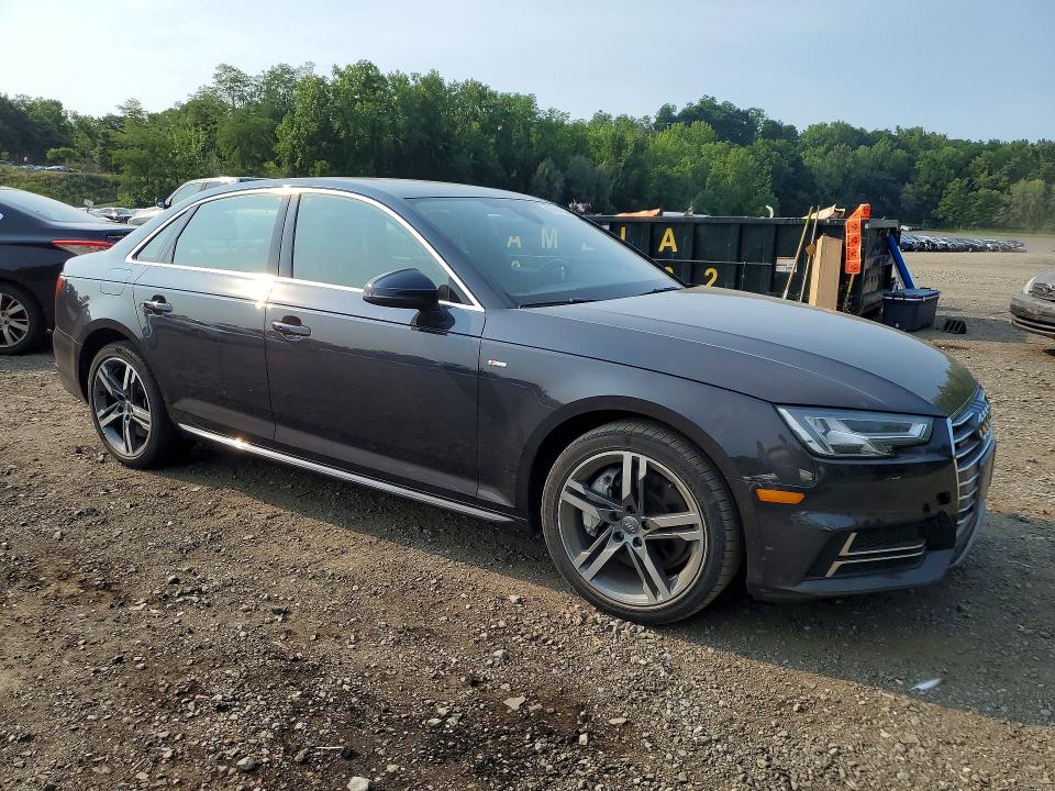 2018 Audi A4 VIN WAUENAF44JA149818 COPART salvage auction — UNDERCARRIAGE, Ny - Mv-907A Salvage Certificate, sold $6,400 on 2026-07-16 (photo 4)