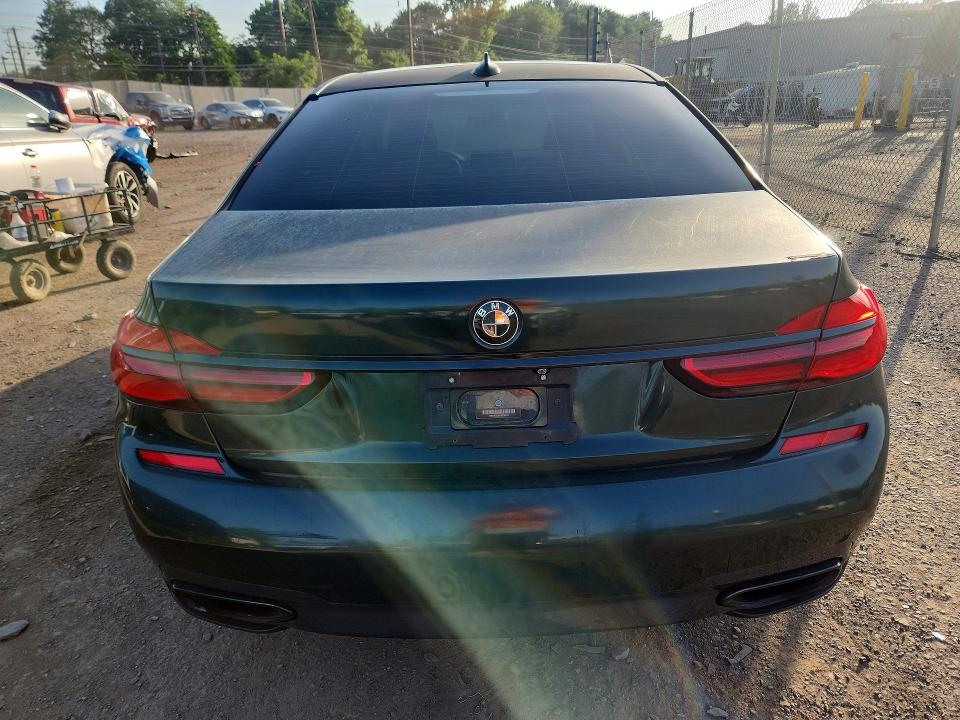 2018 BMW 7er VIN WBA7F2C50JB238725 COPART salvage auction — MECHANICAL, Pa - Cert Of Salv-R=Reconstructed, sold $5,700 on 2026-07-20 (photo 6)