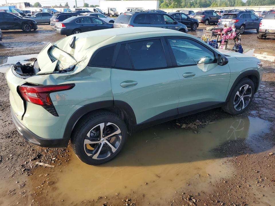 2024 Chevrolet Trax VIN KL77LGE26RC129460 COPART salvage auction — REAR END, Mi - Certificate Of Title, sold $4,000 on 2026-07-17 (photo 3)