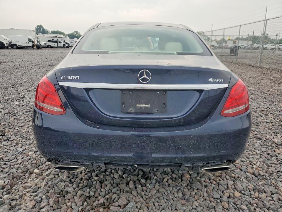 2015 Mercedes-benz C-klasse VIN 55SWF4KB5FU078989 COPART salvage auction — UNDERCARRIAGE, In - Cert Of Title-Salvage Title, sold $2,275 on 2026-08-14 (photo 6)