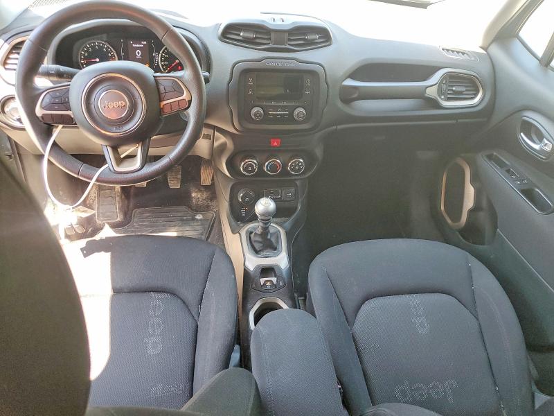 2017 Jeep Renegade VIN ZACCJBAH9HPF39278 COPART salvage auction — FRONT END, Ny - Mv-907A Salvage Certificate, sold $1,100 on 2026-08-17 (photo 8)