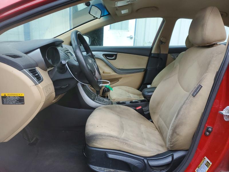 2013 Hyundai Elantra VIN KMHDH4AE7DU535915 COPART salvage auction — SIDE, WV - CERTIFICATE OF TITLE, sold $200 on 2026-07-28 (photo 7)