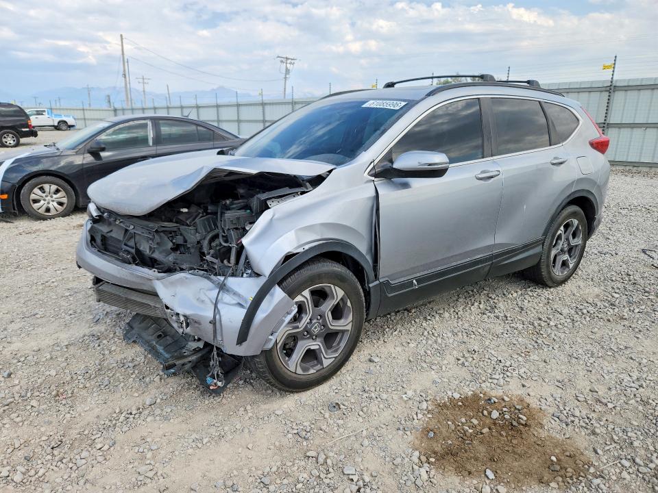 2017 Honda Cr-v VIN 7FARW1H56HE043299 COPART salvage auction — FRONT END, UT - CERTIFICATE OF TITLE, sold $3,750 on 2026-07-17 (photo 1)