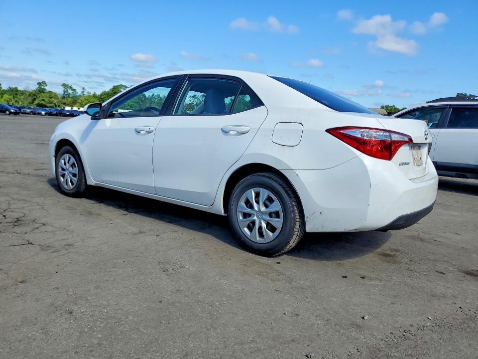 2016 Toyota Corolla VIN 5YFBURHE2GP432140 COPART salvage auction — ROOF, Pa - Certificate Of Salvage, sold $4,050 on 2026-07-14 (photo 2)