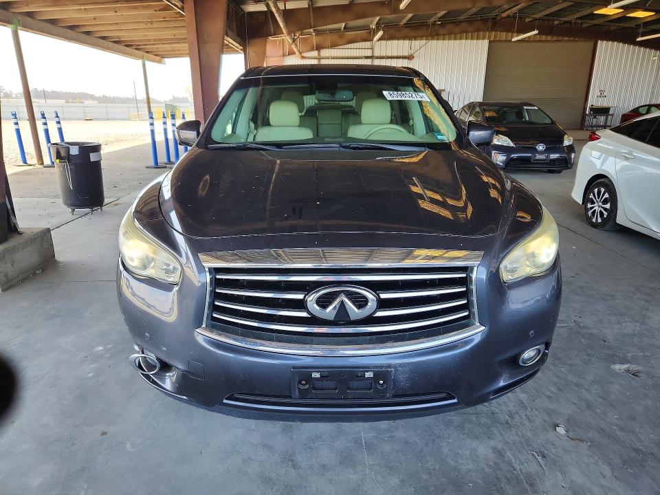 2014 Infiniti Qx60 VIN 5N1AL0MMXEC545567 COPART salvage auction — FRONT END, Ca - Salvage Certificate, sold $1,700 on 2026-07-09 (photo 5)