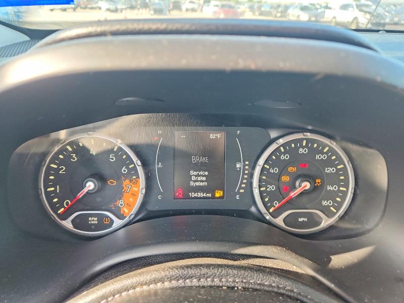 2015 Jeep Renegade VIN ZACCJAAH0FPC10394 COPART salvage auction — MECHANICAL, Tx - Certificate Of Title (P), sold $1,200 on 2026-07-30 (photo 9)