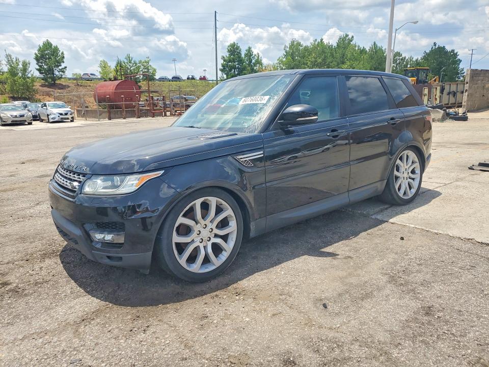 2015 Land rover Range rover sport VIN SALWR2VF4FA624873 COPART salvage auction — MINOR DENT/SCRATCHES, NC - CERTIFICATE OF TITLE (P), sold $4,250 on 2026-07-24 (photo 1)