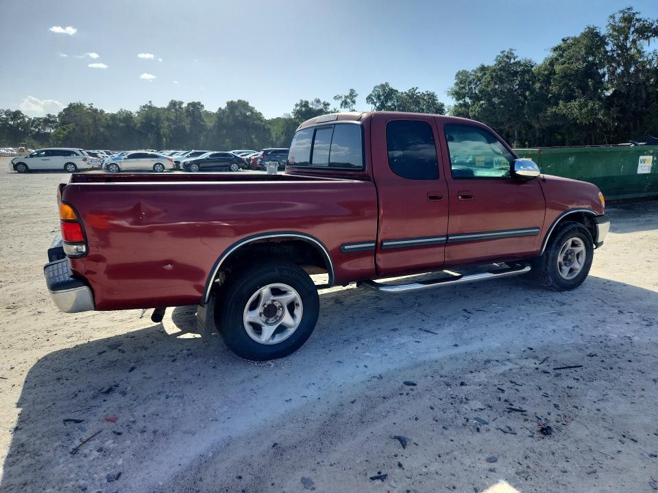 2000 Toyota Tundra VIN 5TBRT3418YS014300 COPART salvage auction — MECHANICAL, FL - CERTIFICATE OF TITLE, sold $925 on 2026-07-21 (photo 3)