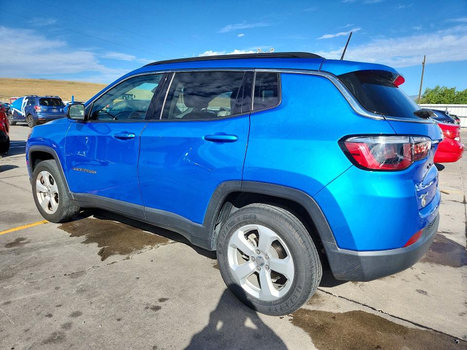 2021 Jeep Compass VIN 3C4NJDBB0MT540563 COPART salvage auction — HAIL, Salvage Title, sold $1,950 on 2026-07-22 (photo 2)