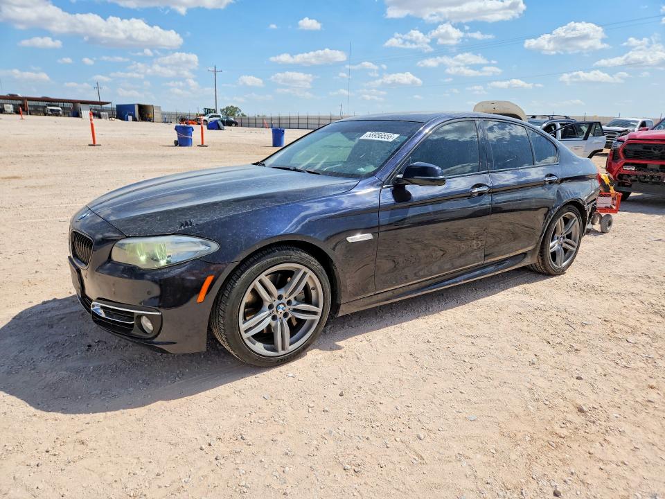2014 BMW 5er VIN WBAKN9C55ED000983 COPART salvage auction — REAR END, Tx - Salvage Vehicle Title, sold $3,500 on 2026-07-29 (photo 1)
