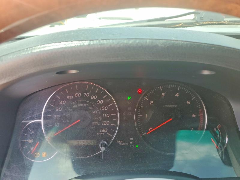2005 Lexus Gx 470 VIN JTJBT20X950068570 COPART salvage auction — FRONT END, Nc - Certificate Of Title, sold $2,700 on 2026-07-29 (photo 9)