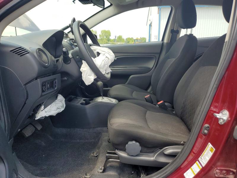 2023 Mitsubishi Mirage VIN ML32AUHJ7PH003972 COPART salvage auction — FRONT END, Oh - Cert Of Title-Salvage, sold $90 on 2026-07-30 (photo 7)