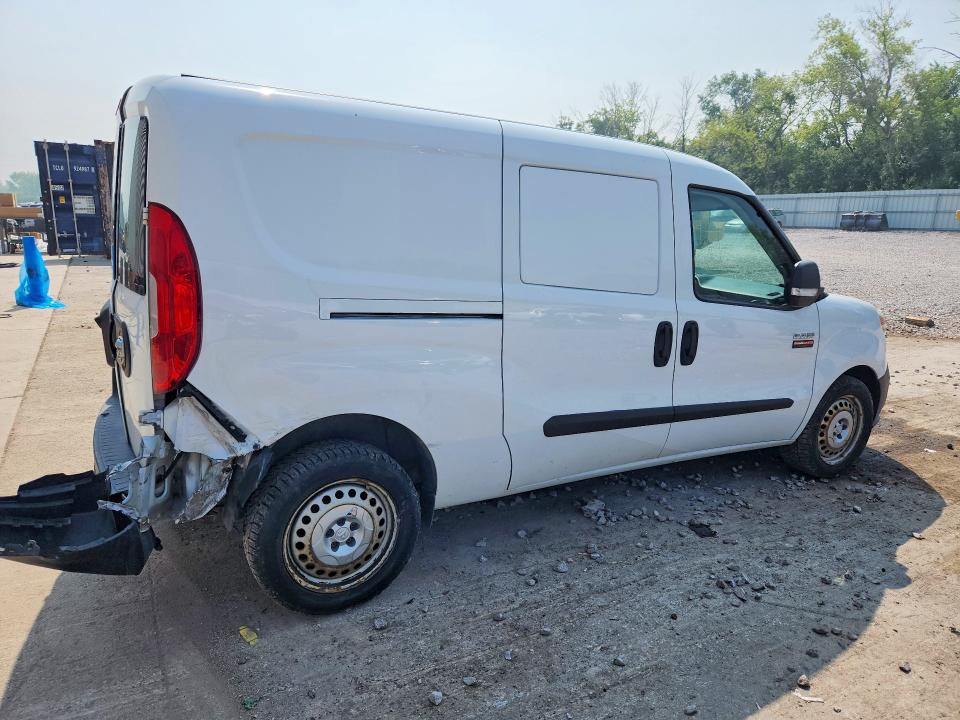 2019 Ram Promaster city VIN ZFBHRFAB0K6M93404 COPART salvage auction — REAR END, Wi - Certificate Of Title, sold $2,250 on 2026-07-21 (photo 3)