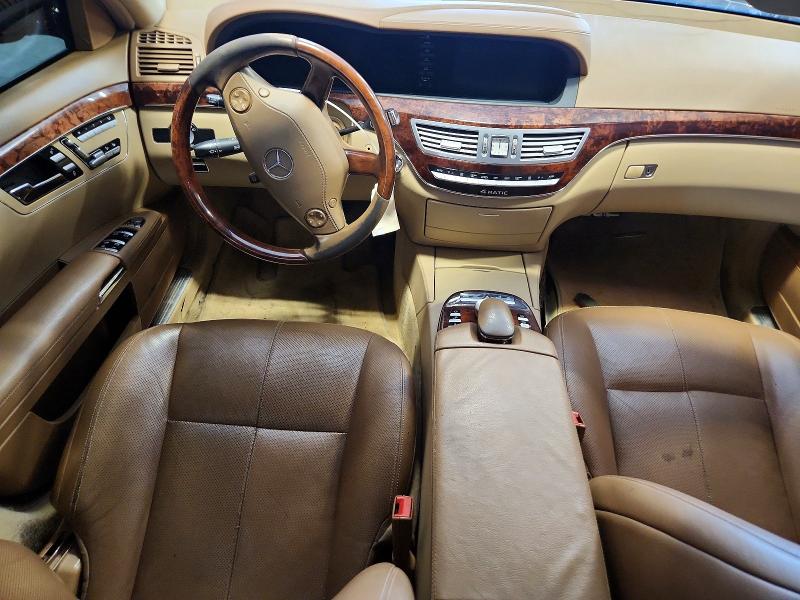 2009 Mercedes-benz S-klasse VIN WDDNG86X29A284720 COPART salvage auction — WATER/FLOOD, On - Permit No Brand - Unfit, sold $250 on 2026-08-11 (photo 8)