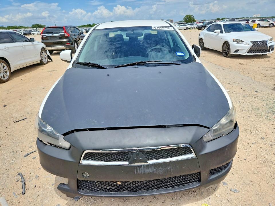 2014 Mitsubishi Lancer VIN JA32U2FU4EU004196 COPART salvage auction — FRONT END, Tx - Certificate Of Title, sold $5 on 2026-07-17 (photo 5)