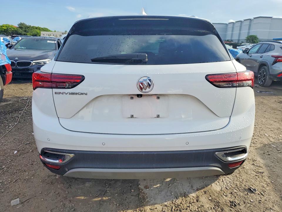2022 Buick Envision VIN LRBAZLR42ND136808 COPART salvage auction — FRONT END, Fl - Certificate Of Destruction, sold $3,850 on 2026-07-09 (photo 6)