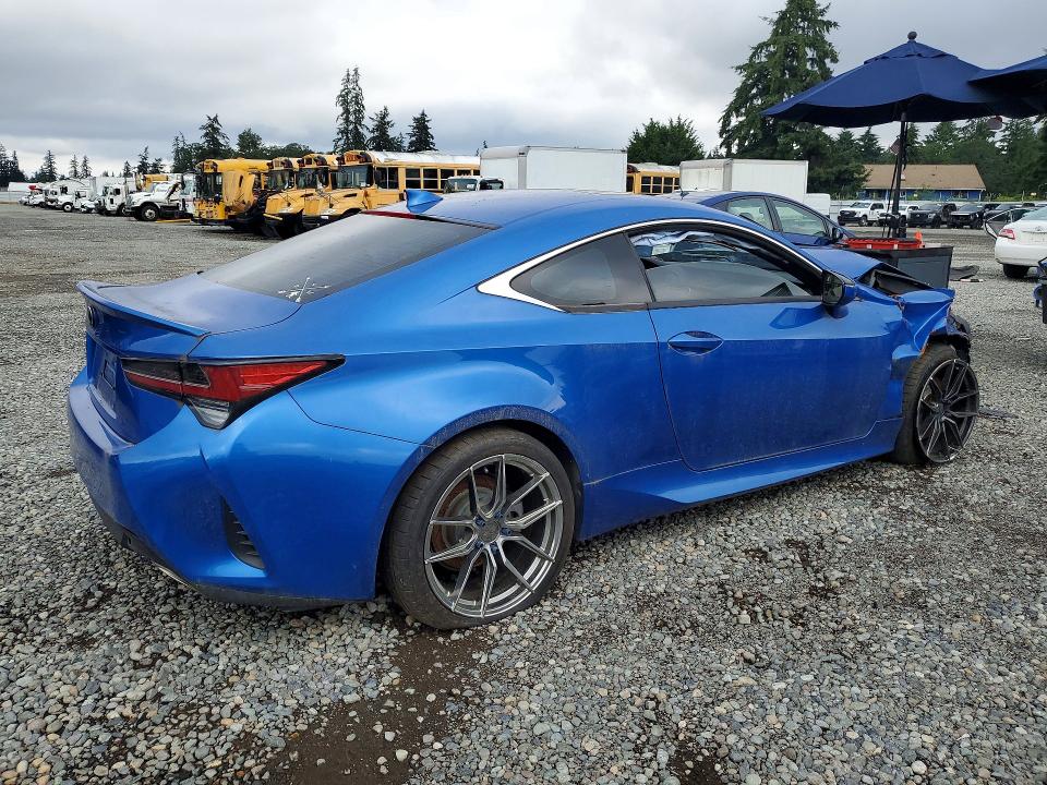 2019 Lexus Rc VIN JTHS85BC6K5004855 COPART salvage auction — FRONT END, Wa - Bill Of Sale, sold $175 on 2026-07-24 (photo 3)