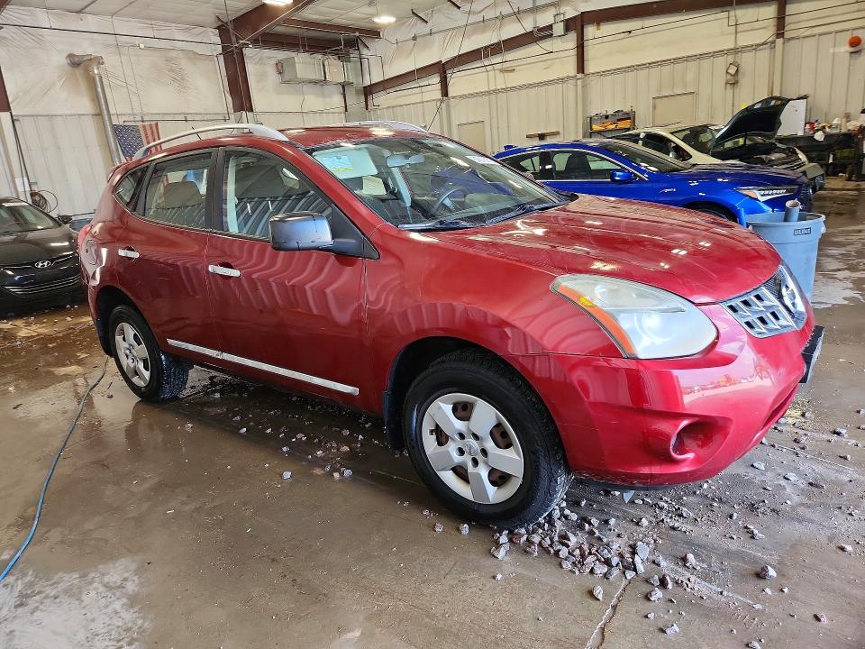 2014 Nissan Rogue VIN JN8AS5MT2EW602536 COPART salvage auction — HAIL, Wi - Junked Vehicle Bill Of Sale, sold $425 on 2026-07-27 (photo 4)