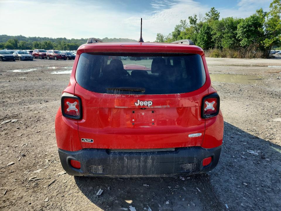 2015 Jeep Renegade VIN ZACCJABT0FPB81059 COPART salvage auction — FRONT END, Il - Salvage Certificate, sold $625 on 2026-08-19 (photo 6)