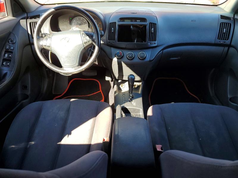 2008 Hyundai Elantra VIN KMHDU46D98U305844 COPART salvage auction — REAR END, CA - SALVAGE CERTIFICATE, sold $575 on 2026-07-17 (photo 8)