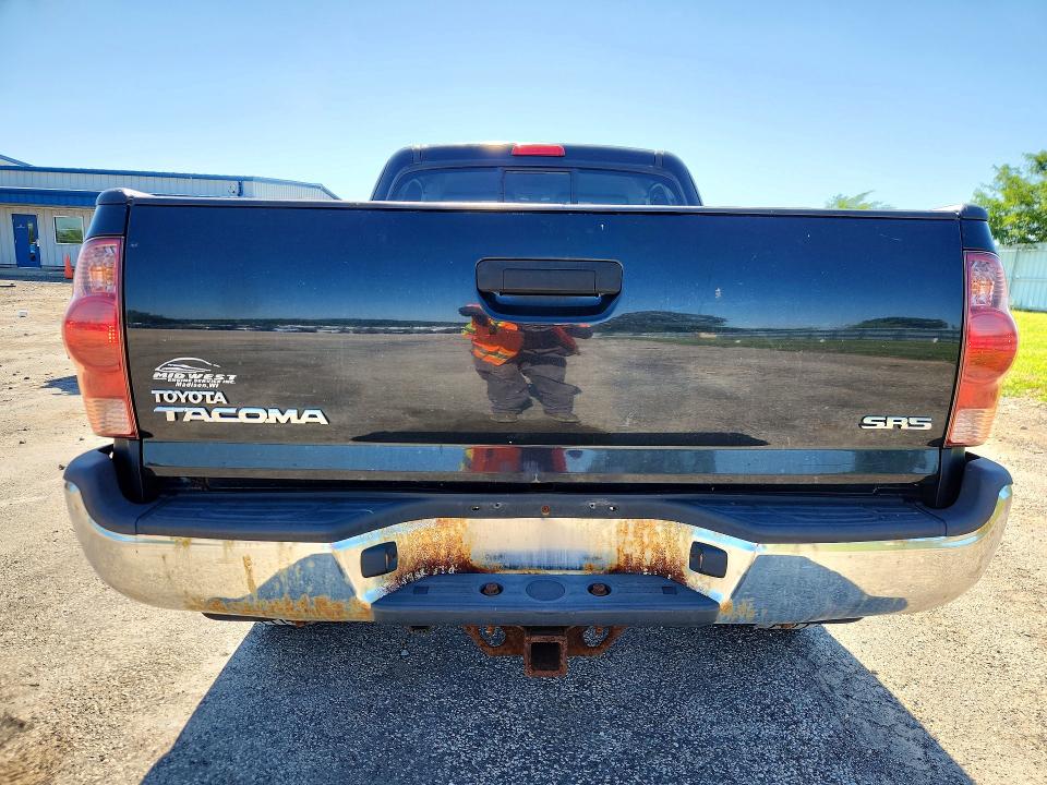 2008 Toyota Tacoma VIN 5TEUX42N38Z559924 COPART salvage auction — HAIL, WI - CERTIFICATE OF TITLE, sold $1,550 on 2026-07-21 (photo 6)