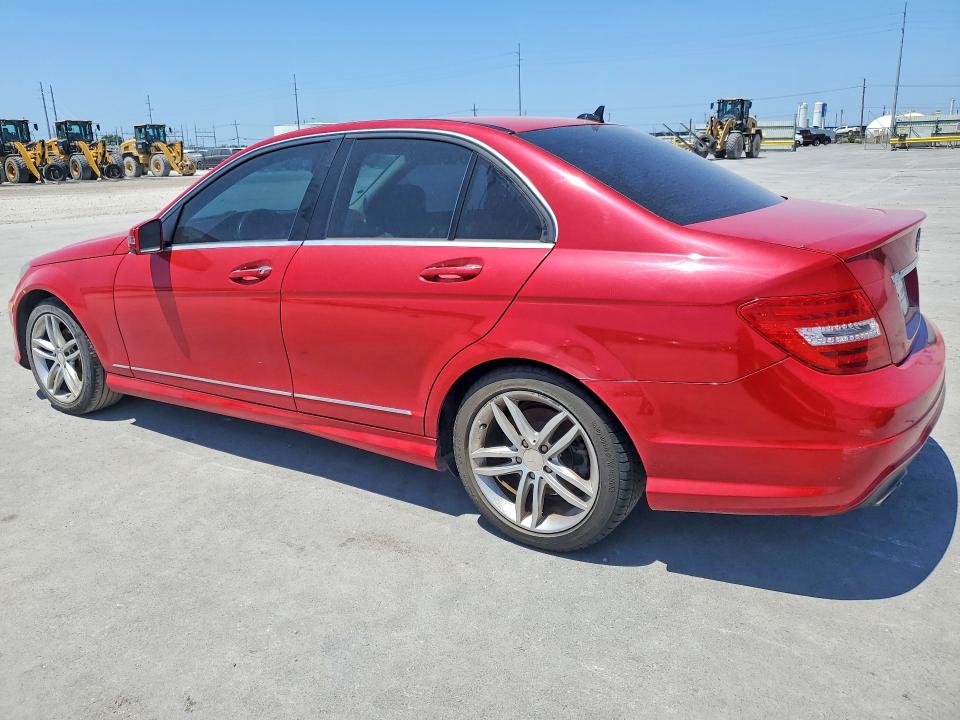 2014 Mercedes-benz C-klasse VIN WDDGF4HB9EG242736 COPART salvage auction — MECHANICAL, OK - CERTIFICATE OF TITLE, sold $550 on 2026-08-12 (photo 2)