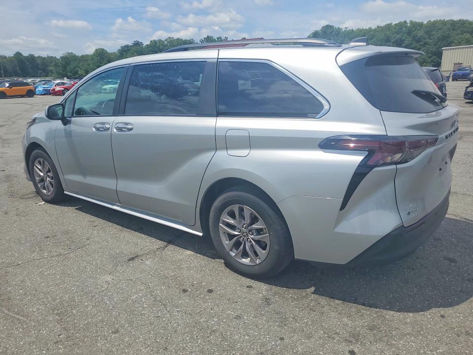 2025 Toyota Sienna VIN 5TDYRKEC2SS228752 COPART salvage auction — SIDE, FL - CERTIFICATE OF TITLE, sold $9,600 on 2026-07-27 (photo 2)