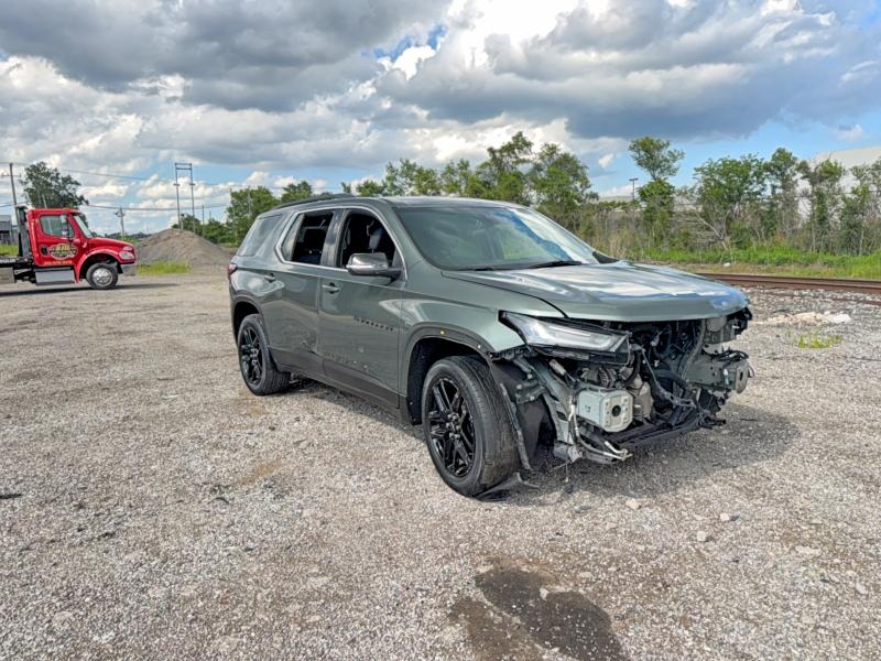 2022 Chevrolet Traverse VIN 1GNERGKW3NJ173834 COPART salvage auction — VANDALISM, Mi - Certificate Of Title (P), sold $5,100 on 2026-07-31 (photo 1)